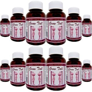 Grow Tall 12 month course, twelve bottles